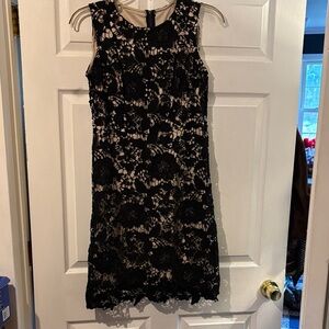 Elegant Black Lace Dress